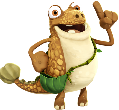 Cute mazu the Ankylosaurus Blank Meme Template