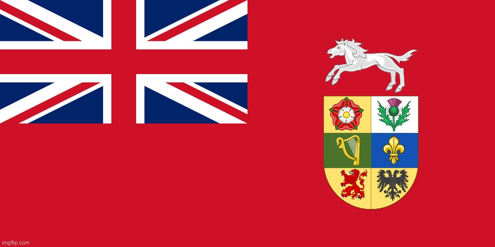 Flag of the USA if the British Empire won | made w/ Imgflip meme maker