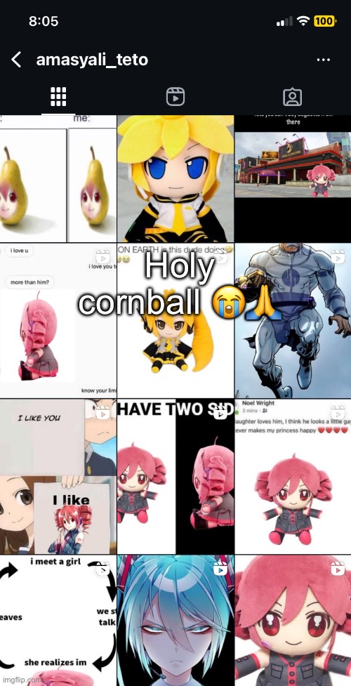 Holy cornball 😭🙏 | made w/ Imgflip meme maker