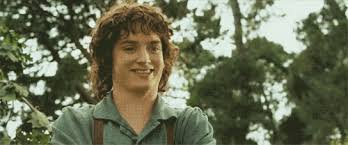 Frodo Laugh Blank Meme Template