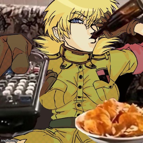 Should I make this my new announcement template? | image tagged in hellsing ultimate | made w/ Imgflip meme maker