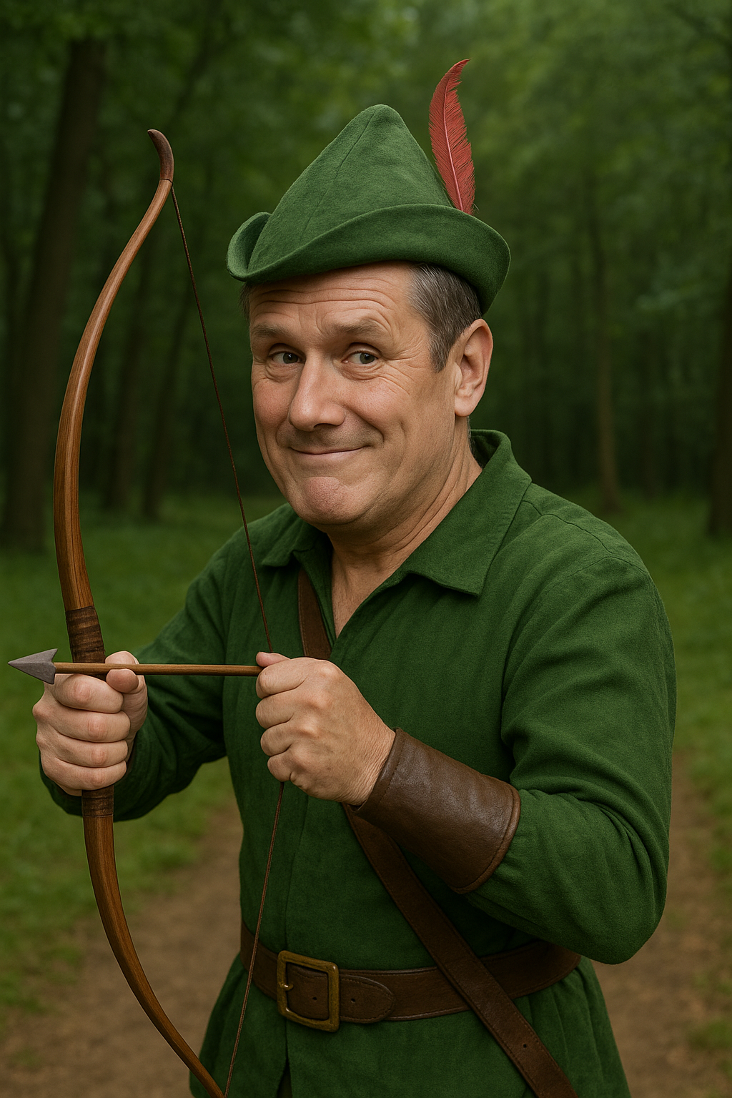 Keir starmer Robin hood Blank Meme Template