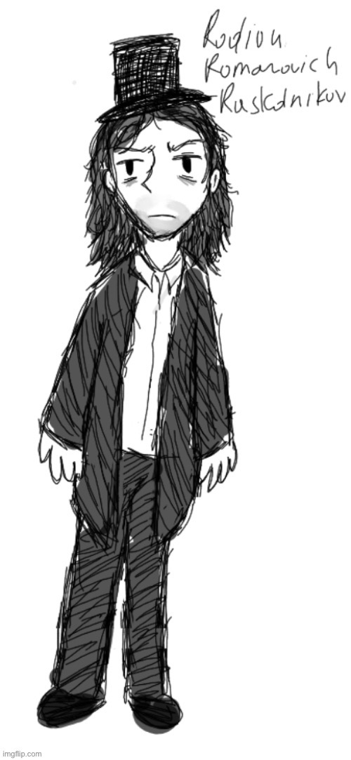 Repost bc no one was on (also yes i know it looks so oddly proportioned i was on PHONE when i drew it) | made w/ Imgflip meme maker