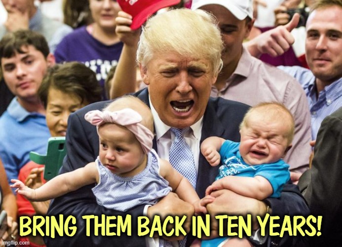 BRING THEM BACK IN TEN YEARS! | image tagged in trump,jeffrey epstein,ghislaine maxwell,dating | made w/ Imgflip meme maker