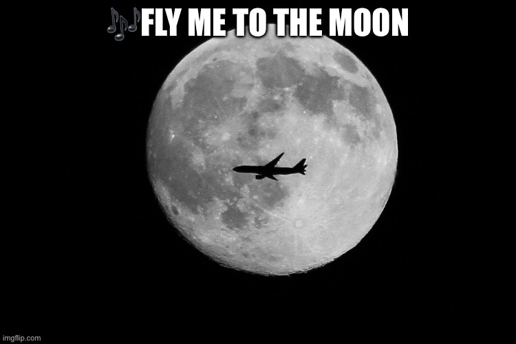 Fly me to the moon | ?FLY ME TO THE MOON? | image tagged in fly me to the moon | made w/ Imgflip meme maker
