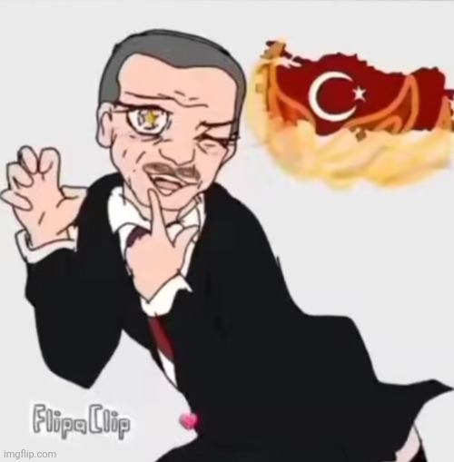 Tayyip Erdoğan as a kawaii anime, give him a name | image tagged in this was drawn by someone on instagram | made w/ Imgflip meme maker