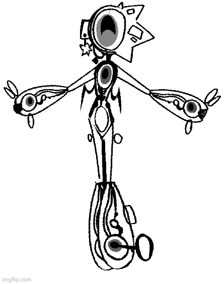 This is gonna be the design for the character im making. This is not the final drawing, it's just how I drew it | made w/ Imgflip meme maker