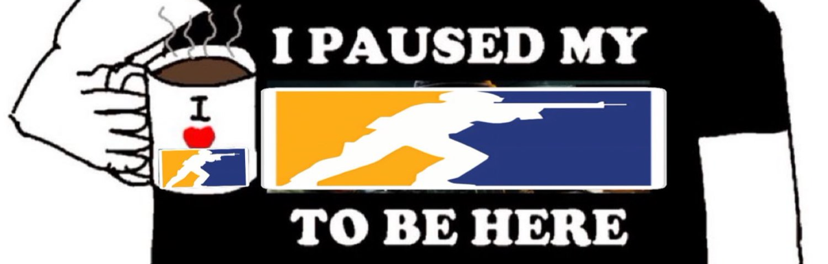i paused my __ to be here Blank Meme Template
