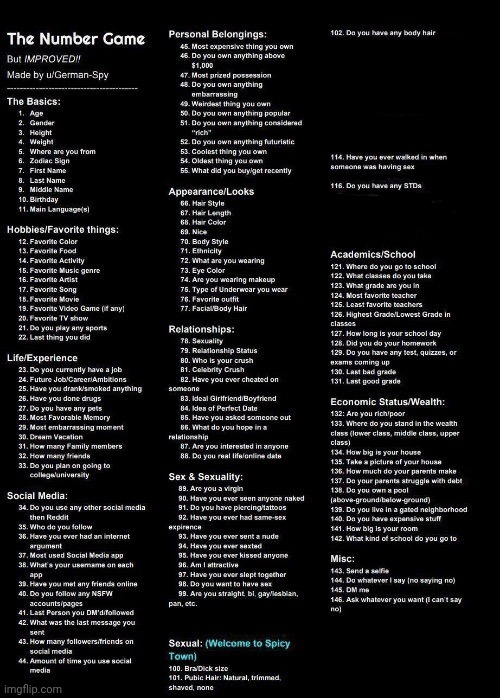 Gonna answer 116, I have eaten candy off the floor and shared water bottles and still do, so, probably viruses assoc. with that | image tagged in pick a number | made w/ Imgflip meme maker