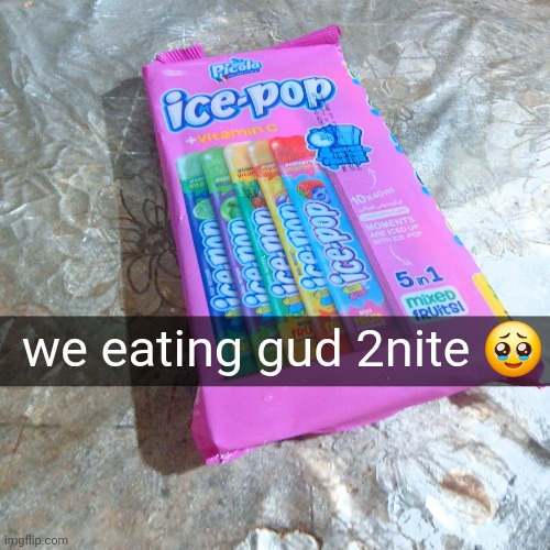 we eating gud 2nite 🥹 | made w/ Imgflip meme maker