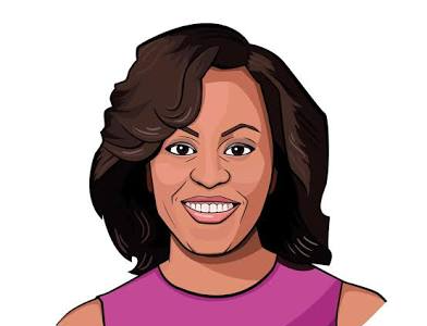 Michelle Obama wojak Blank Meme Template