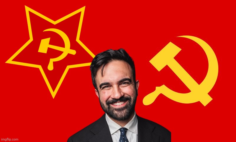 Zohran the Communist Blank Meme Template