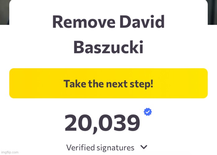 20,000 people signed. Ts immaculate | made w/ Imgflip meme maker