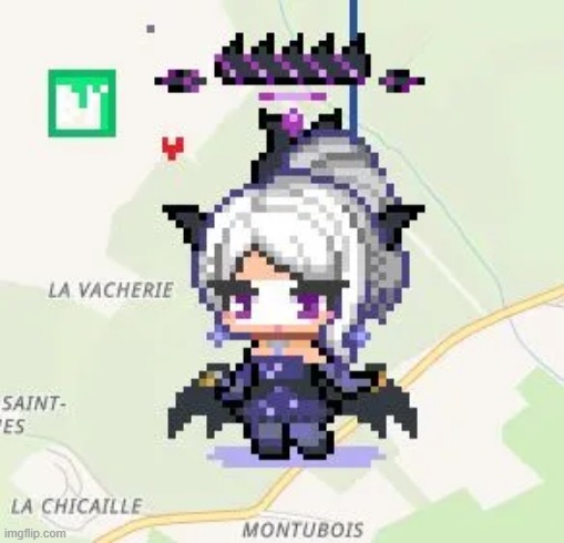 random memes from BA Discord, THEY DREW HINA- | made w/ Imgflip meme maker
