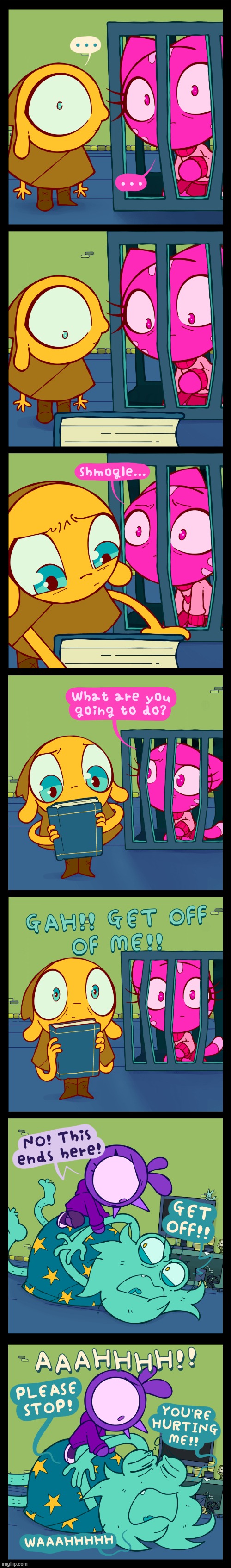 image tagged in henchman,book,frog,wizard,bird,strangle | made w/ Imgflip meme maker