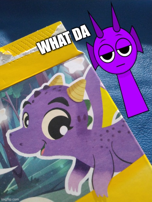 Whe it saw fake him | WHAT DA | made w/ Imgflip meme maker