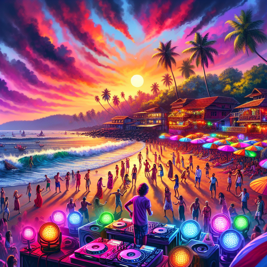 Goa India home of trance music Blank Meme Template