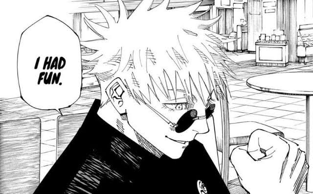 Gojo it was fun Blank Meme Template