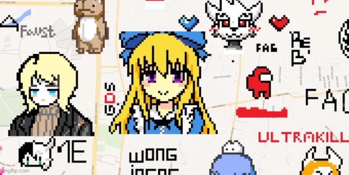Alice found | image tagged in black souls,coming to alice,wplace,memes,shitpost | made w/ Imgflip meme maker