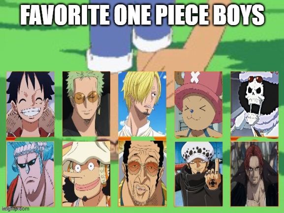 favorite one piece boys | FAVORITE ONE PIECE BOYS | image tagged in favorites,anime,one piece,anime favorites,toei | made w/ Imgflip meme maker