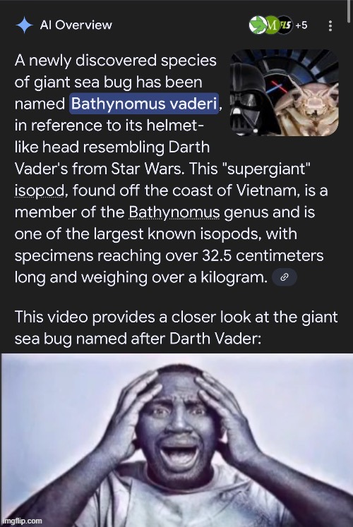 Ah fuck naw they got isopods usin da force now.mp3 | made w/ Imgflip meme maker