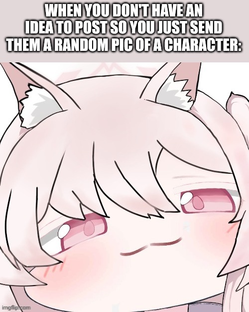 Bye chat, I'm logging off for today, also have this chibi Akira | WHEN YOU DON'T HAVE AN IDEA TO POST SO YOU JUST SEND THEM A RANDOM PIC OF A CHARACTER: | image tagged in sans of topic,kiyosumi akira,blue archive | made w/ Imgflip meme maker