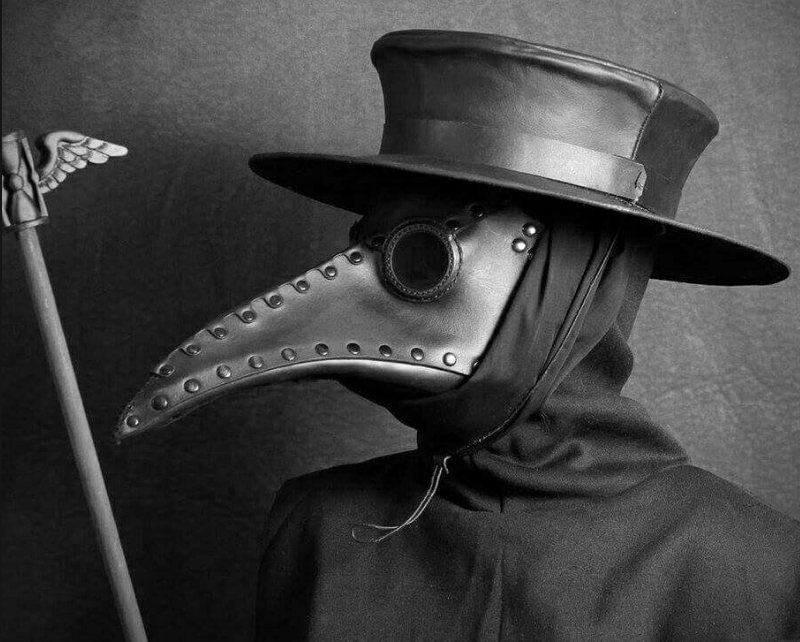 High Quality Plague Doctor Blank Meme Template