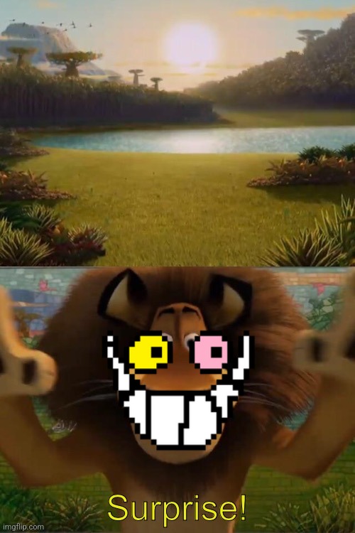 His first appearance in ch3 be like. Gets me every time. | image tagged in alex the lion jumpscare,friend,deltarune,jumpscare | made w/ Imgflip meme maker