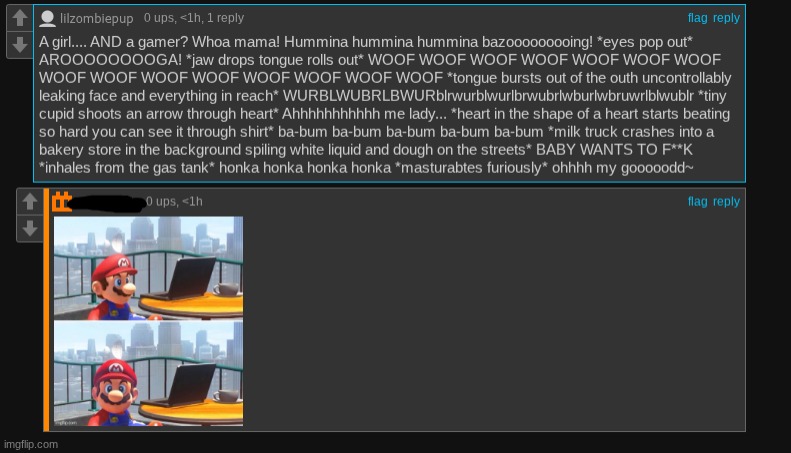 I didn't censor the cursed commenter bc they deserve to be publicly shamed | image tagged in what the fuck did you just bring upon this cursed land,cusedcomment,you are accused of anti-soviet behavior,schlattopus | made w/ Imgflip meme maker