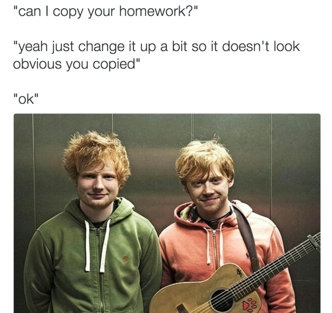 Copy your Homework Blank Meme Template