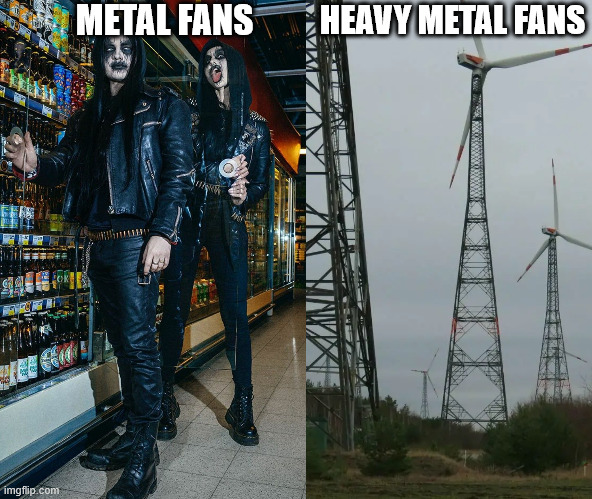 Heavy Metal Fans | METAL FANS; HEAVY METAL FANS | image tagged in lattice climbing,heavy metal,climbing,latticeclimbing,heavy metal memes,metalhead | made w/ Imgflip meme maker
