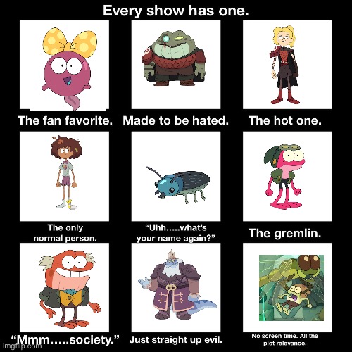 Amphibia every show has one | image tagged in every show has one | made w/ Imgflip meme maker