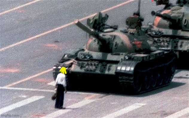 Tiananmen Square | image tagged in tiananmen square | made w/ Imgflip meme maker