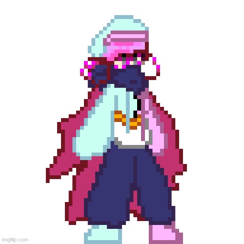 Can I get some feedback on the ankle biter sprite | image tagged in e | made w/ Imgflip meme maker