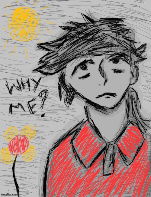 Dea but I TRIED to make her more depressed | made w/ Imgflip meme maker