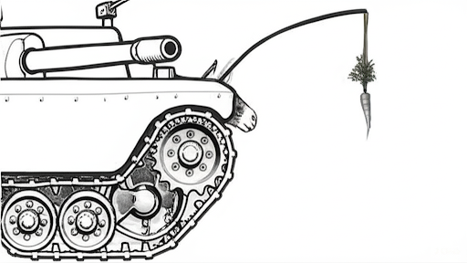 Donkey tank Blank Meme Template