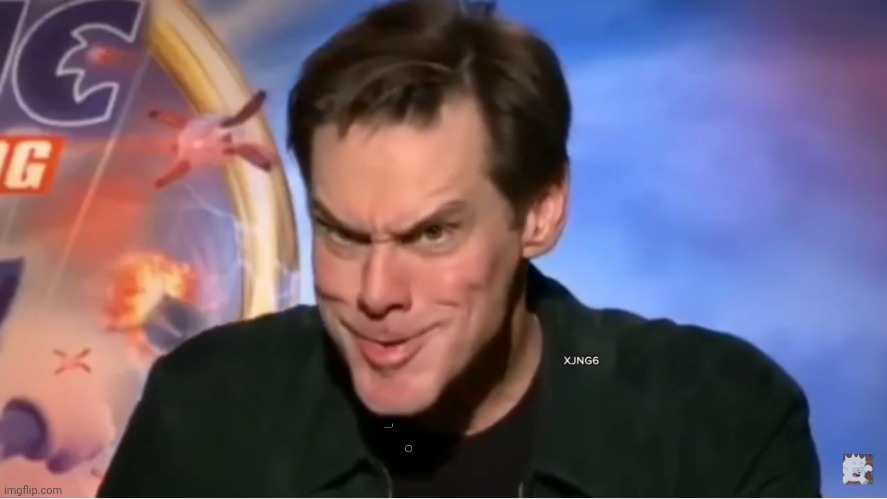 image tagged in evil jim carey | made w/ Imgflip meme maker