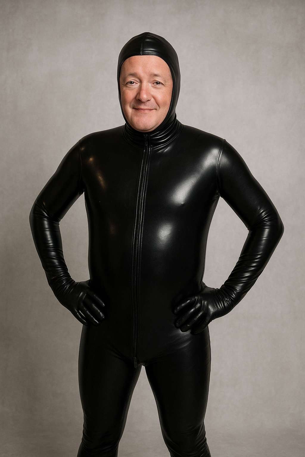 Piers Morgan gimp Blank Meme Template