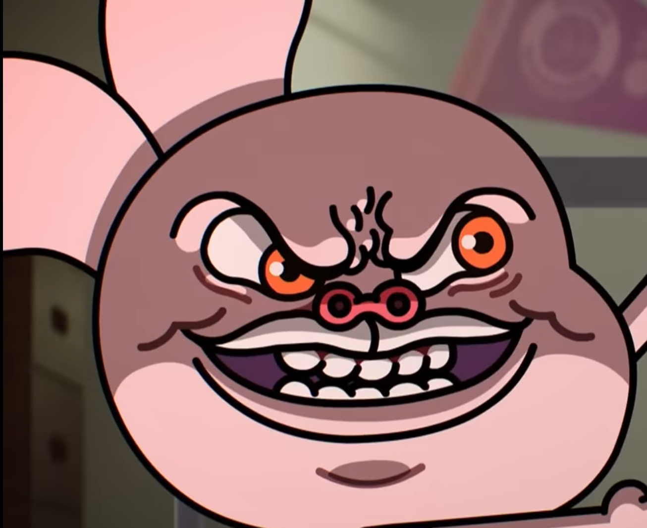 Evil Anais Smile Blank Meme Template