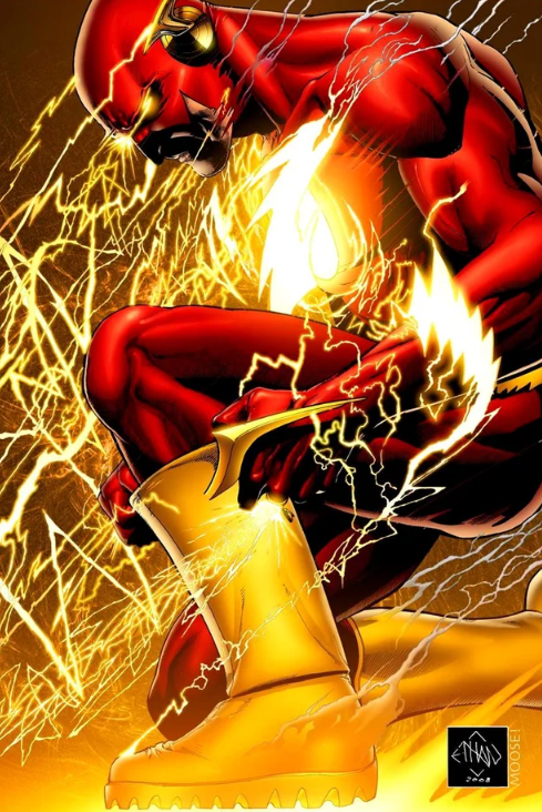 Flash Comic Blank Meme Template