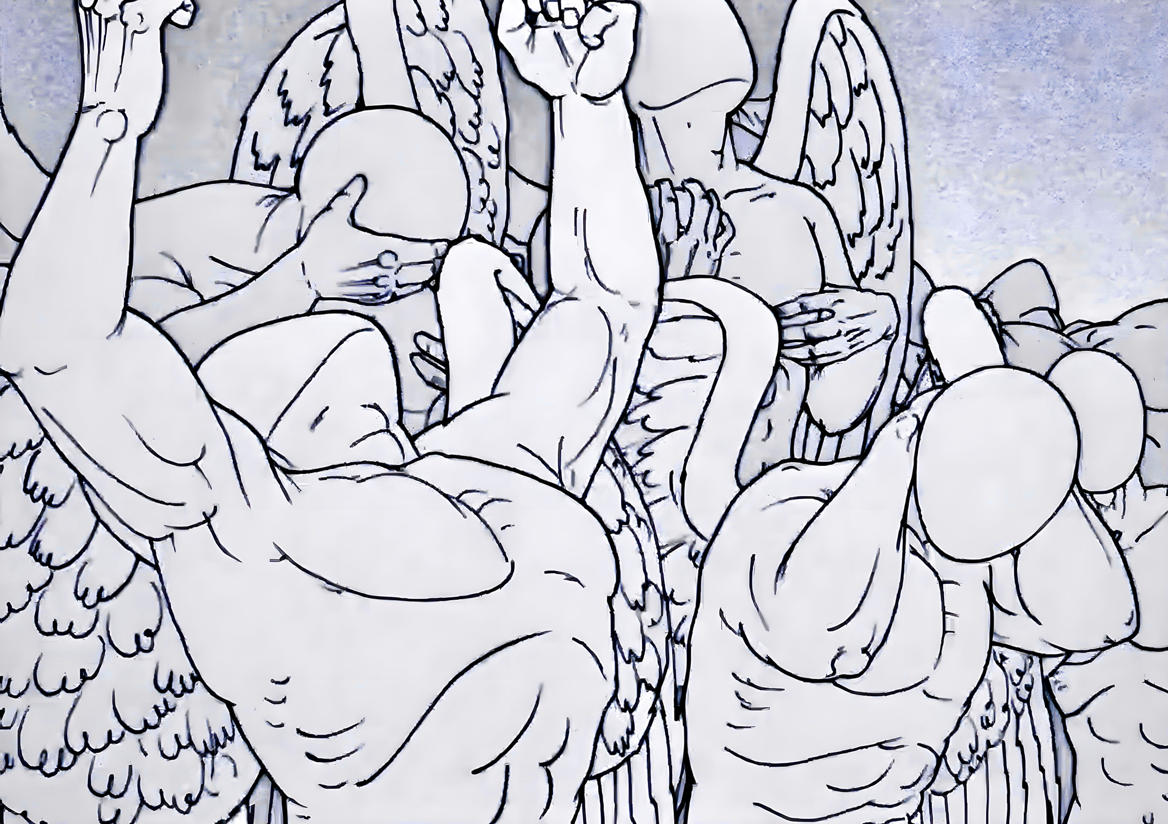 Angels Blank Meme Template