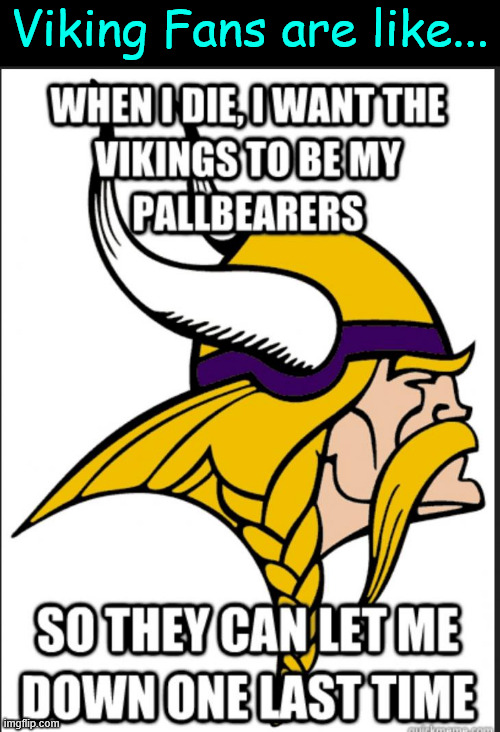 Viking Fans are like... | made w/ Imgflip meme maker