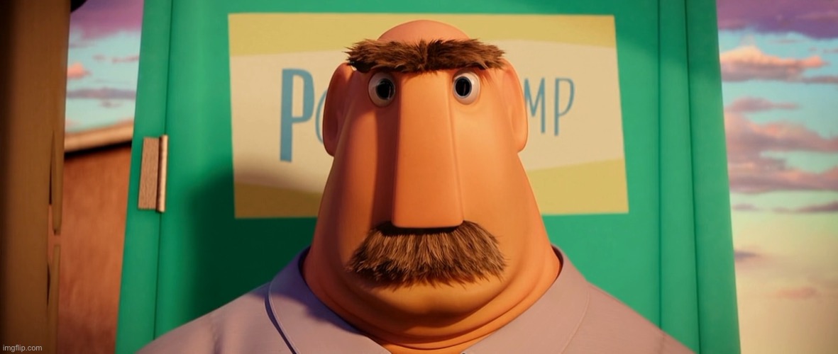 Dad from Cloudy with a Chance of Meatballs | image tagged in dad from cloudy with a chance of meatballs | made w/ Imgflip meme maker