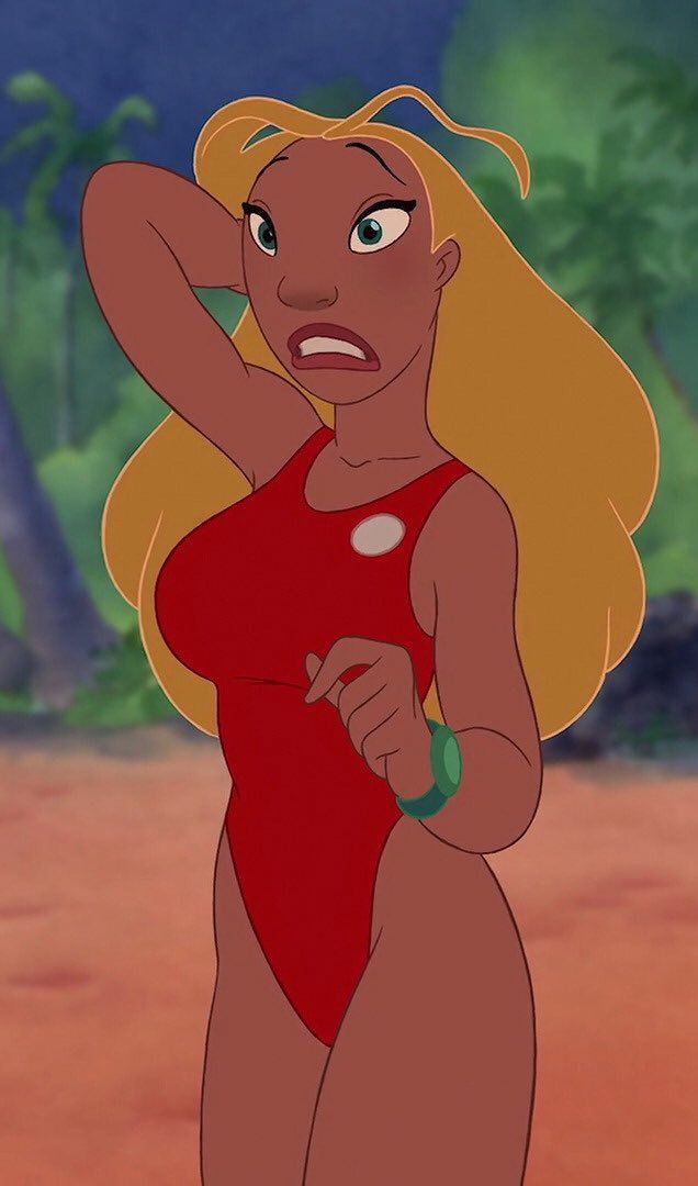 LIFEGUARD ~ Lilo & Stitch, Blank Meme Template