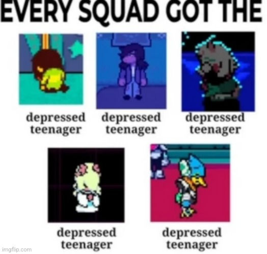 I'm the depressed teenager | made w/ Imgflip meme maker