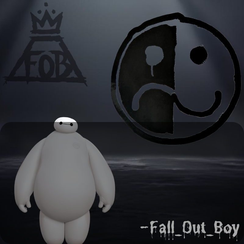 Fall_Out_Boy 's Announcement Template Blank Meme Template