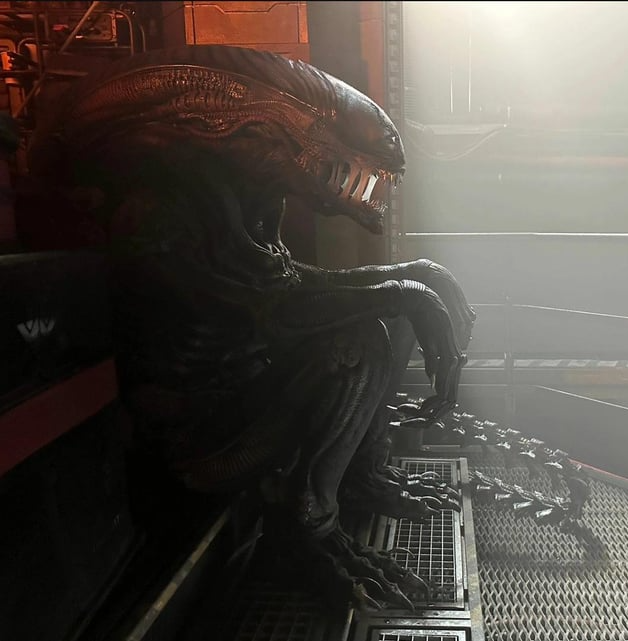 Sad alien Blank Meme Template