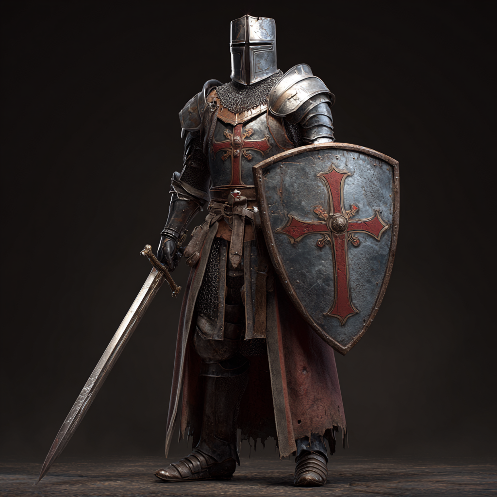 Crusader Blank Meme Template