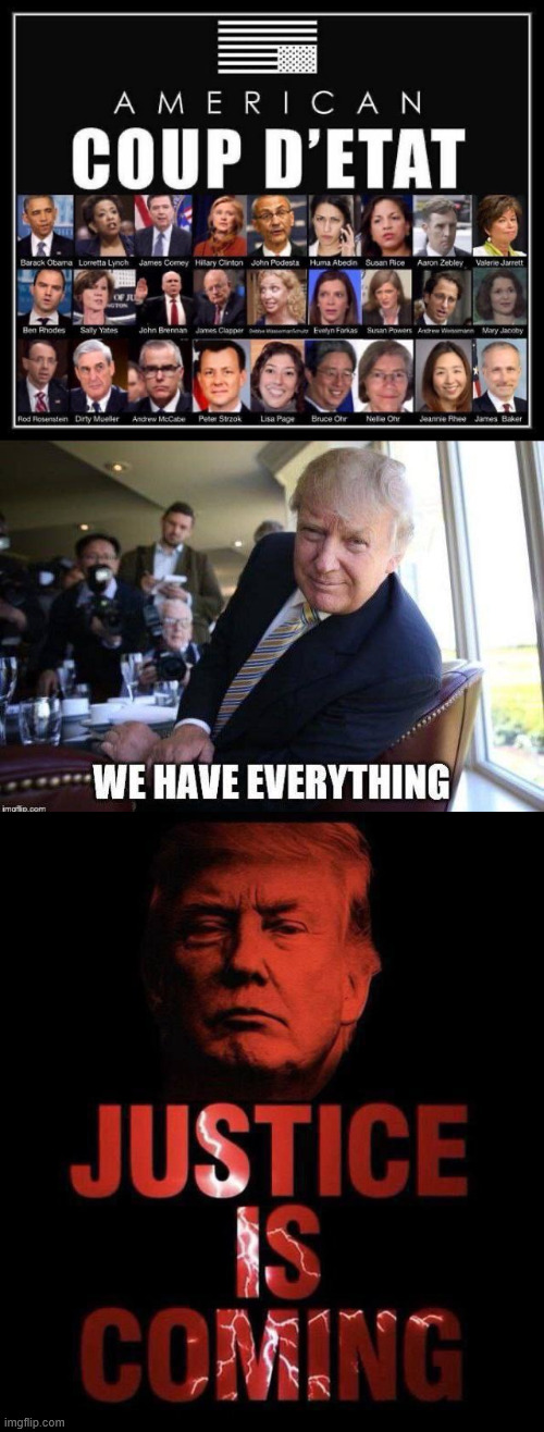 Popcorn time... It's about to get real | image tagged in justice is coming,treasonous conspiracy,exposed | made w/ Imgflip meme maker