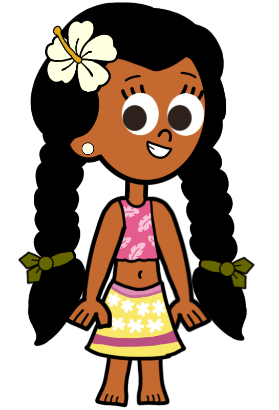 Mindy Pualikao (Little Island Princess) Blank Meme Template